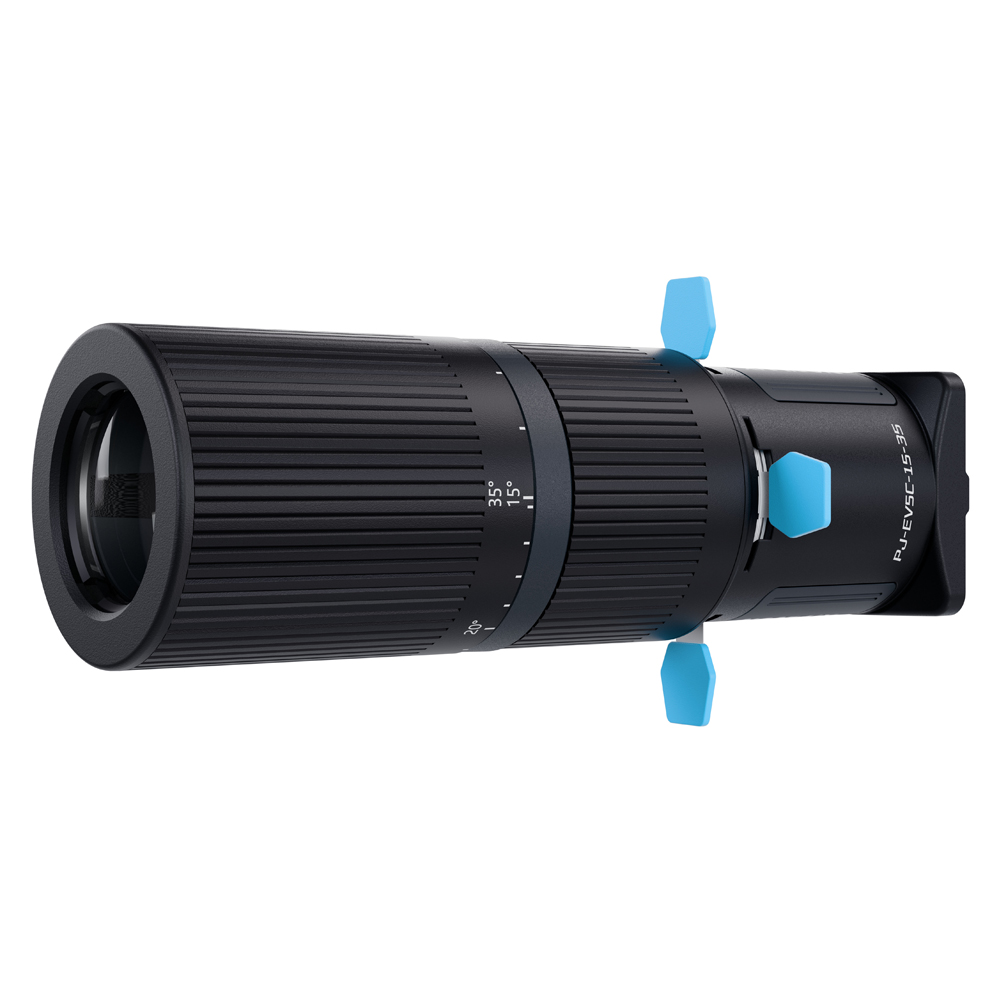 Nanlux Evoke 5C Projection Attachment 15-35 degrees mit 4 Gobos (NX-PJ-EV5C-15-35)