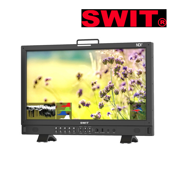 SWIT BM-245-NDI 23.8-inch Professional NDI® Monitor 4K-NDI QLED HDR with Auto-calibration