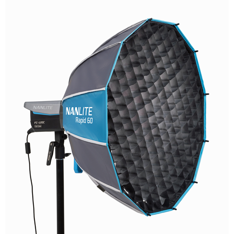 Nanlite Rapid 60 Parabolic Softbox (SB-FM-RP60) mit FM- und Bowens-Anschluß