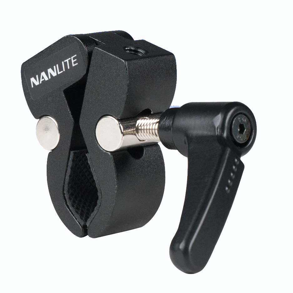 Nanlite Mini Super Clamp - Extra starke Klemme mit 1/4" und 3/8" Gewinde (NL-AS-MSC)
