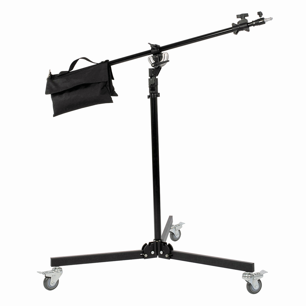 Rollstativ bis 295 cm mit Boomarm - BOOM STAND BS24