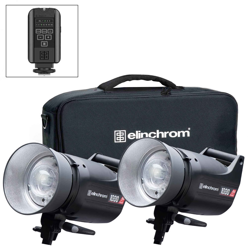 Elinchrom ELC PRO HD 1000/1000 to go Set (E20663) - SOFORT LIEFERBAR !
