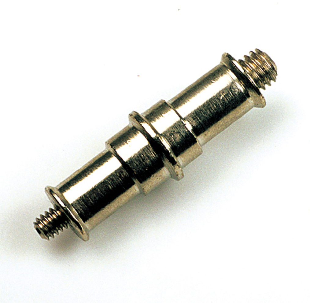 Doppelbolzen - Stativadapter 1/4" - 3/8""