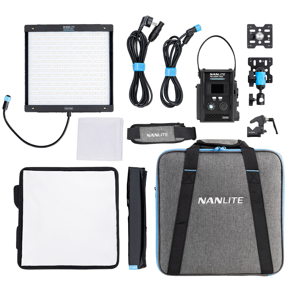 Nanlite PavoSlim 60C RGBWW LED-Leuchte (NL-PS60C) - SCHNELLVERSAND