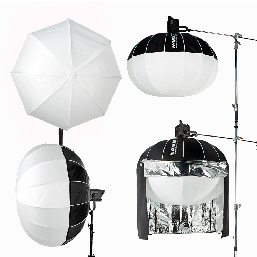 NANLITE FORZA 500 II Tageslicht LED Studioleuchte mit GRATIS SOFTBOX LT-80