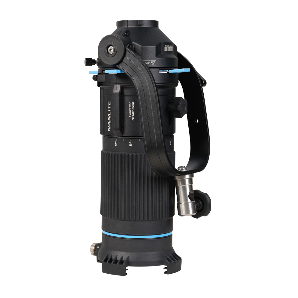 Nanlite Projektionsvorsatz mit 18°-36° Zoom Objektiv zu Nanlite Leuchten mit FM-(FZ-)Bajonett (PJ-FMM-18-36) 