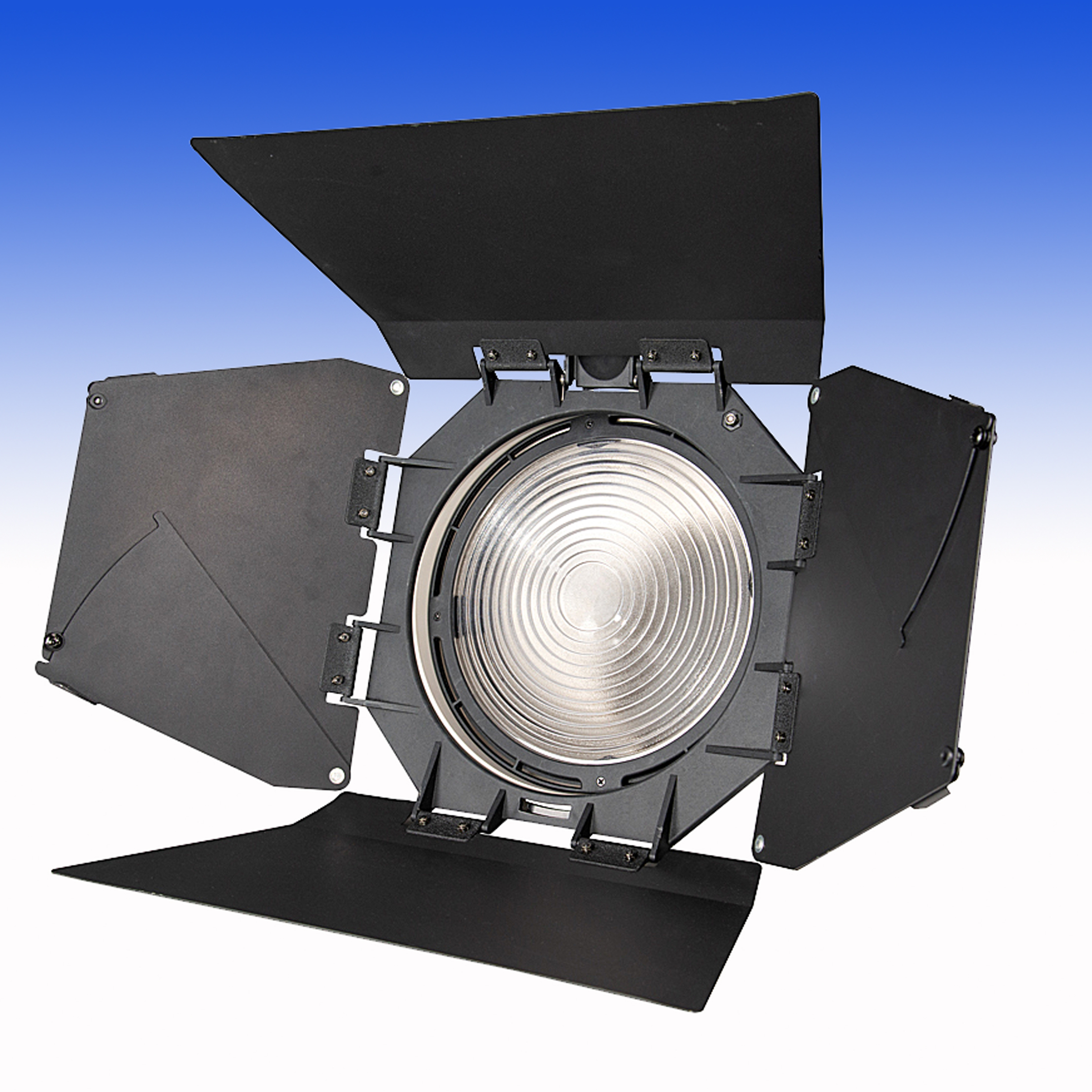 Fresnellinse mit Lichtklappen zu  Nanlite Forza 300 II, 500 II, 720, FS und FC Leuchten (NL-FL20G)