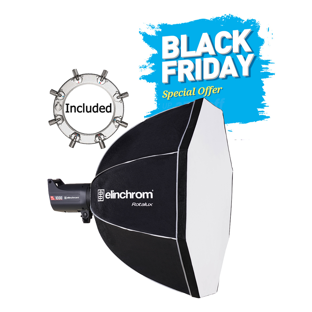 BLACK WEEK OFFER - Elinchrom Rotalux Deep Octabox 70 cm INCL. GRATIS Speedring im Wert von 60e