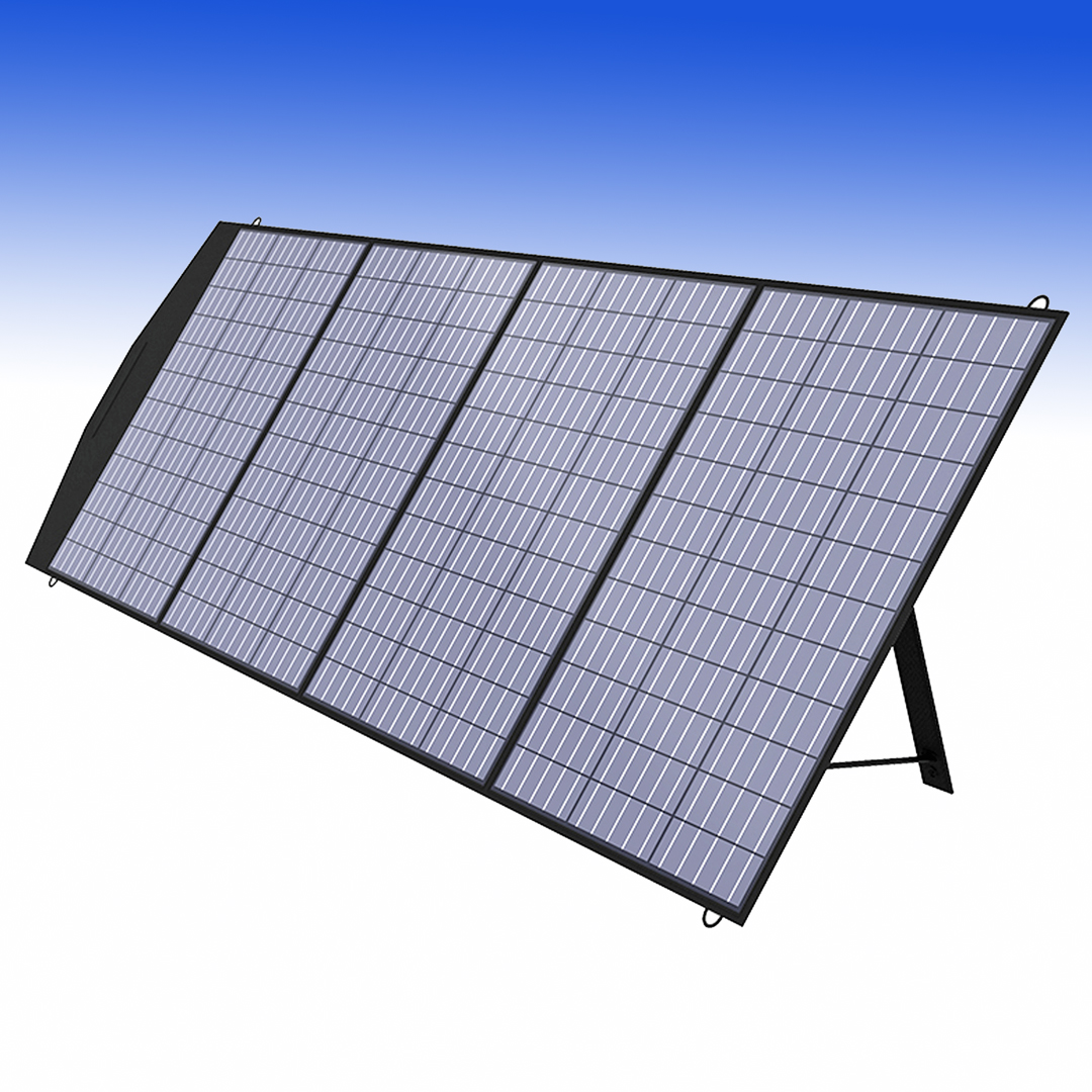 PATONA 200W faltbares 4-fach Solarmodul Solarpanel 