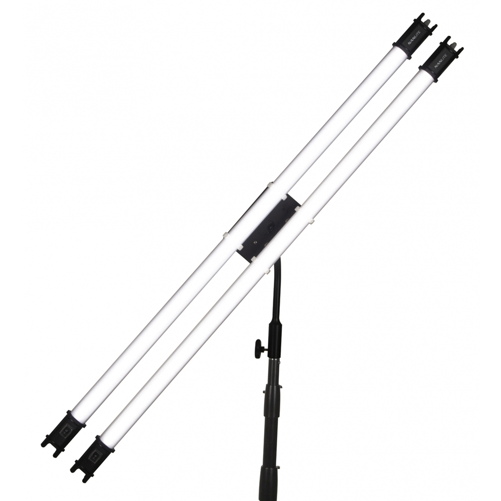 Nanlite Dual Mount /w Yoke for Pavotube (NL-HD-T12-2-BHG) Halterung für 1 oder 2 Röhren