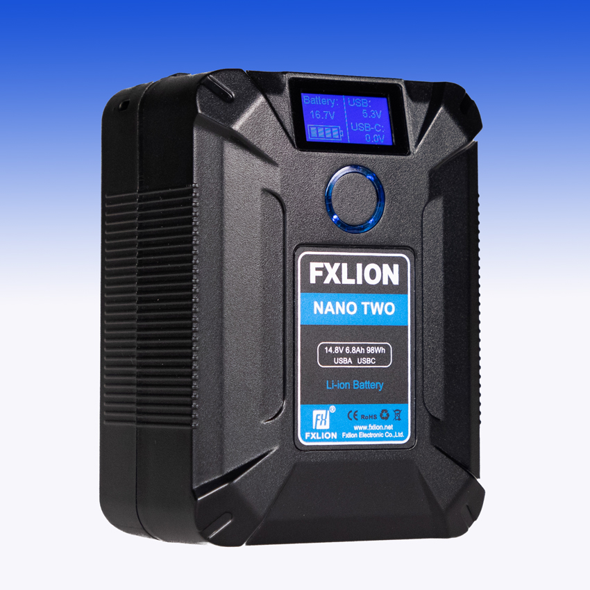 FXLION NANO TWO kompakte 14,8V 98WH V-Mount Batterie - SPARPREIS