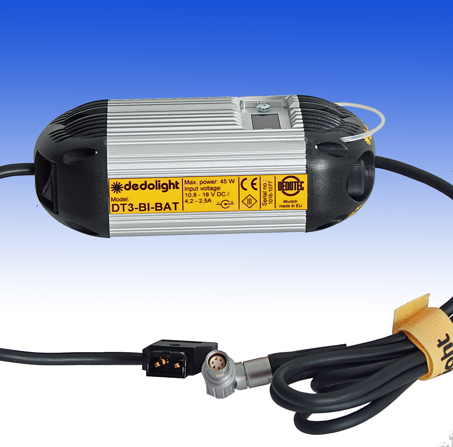 DT3-BI-BAT Vorschaltgerät zur DLED3-BI für Batterie- oder Netzbetrieb