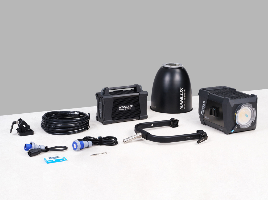 Nanlux Evoke 2400 Bi-Color Spot Light w/ 45 degrees reflector (NX-EVOKE24B)