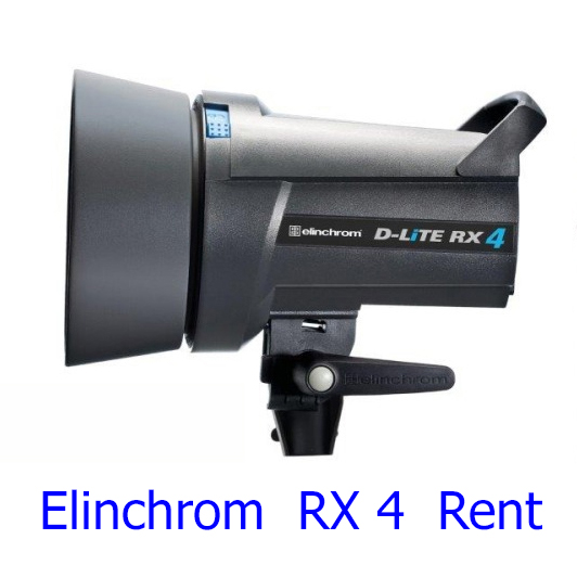 RENT (MIetgerät): Elinchrom D-Lite RX 4 Blitzkopf (E20487)