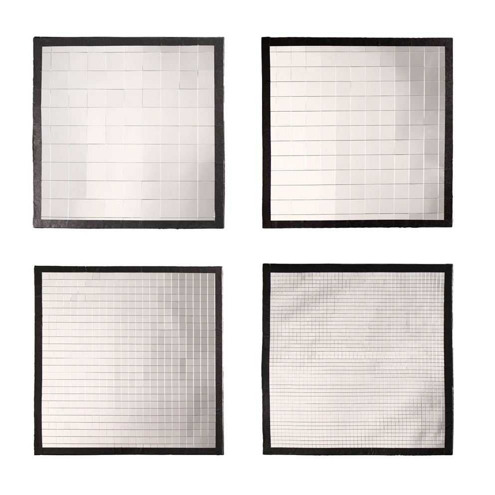 M-25s Kit mit 4 RayFlex Multispiegel-Reflektoren 25 x 25cm und viel Zubehör