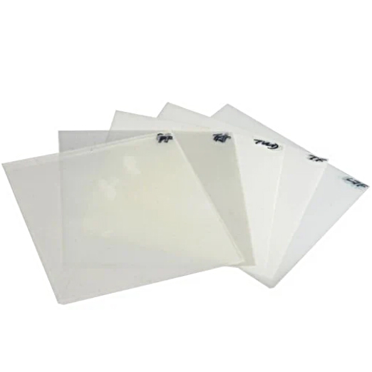 20 Stück hitzeresistente DEDOTEC (Dedolight) Diffusions Gel-Filter (DGMD) Größe 7 x 7 cm