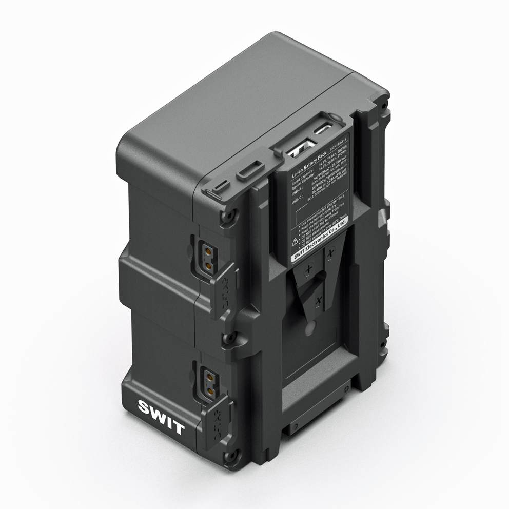 SWIT CIMO-290S 290Wh USB-C OLED info Cine V-mount Battery mit 250W Dauerleistung