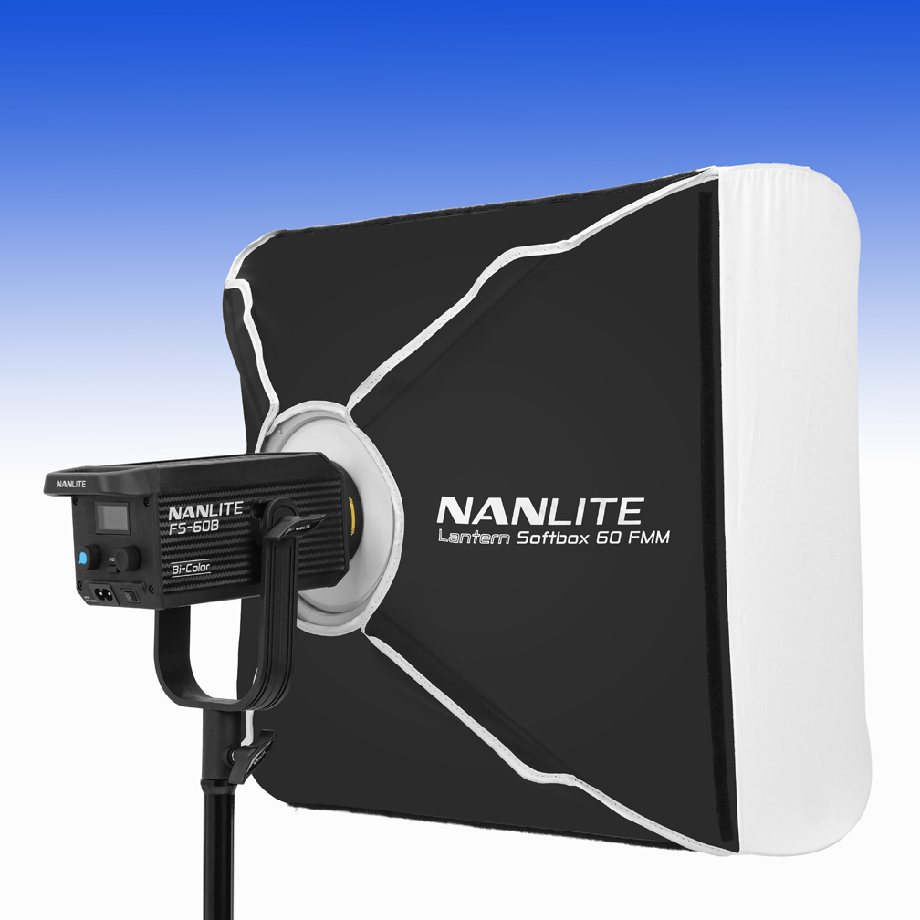  NANLITE FS 60B LED light (FM mount) mit Bowens Adapter