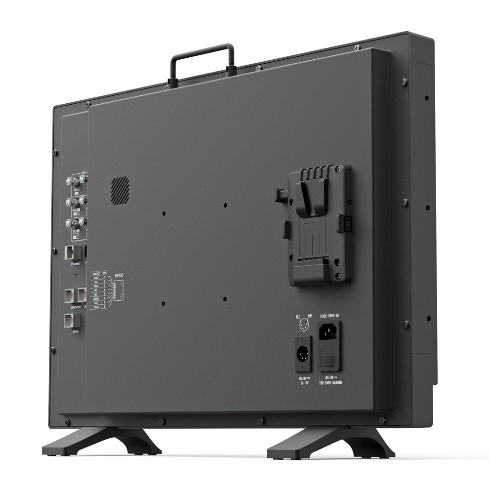 BM-H245 - 23.8" 12G-SDI 4K QD-LED HDR 100%DCI-P3 Zero-Delay professional FHD Monitor with Auto-Calibration