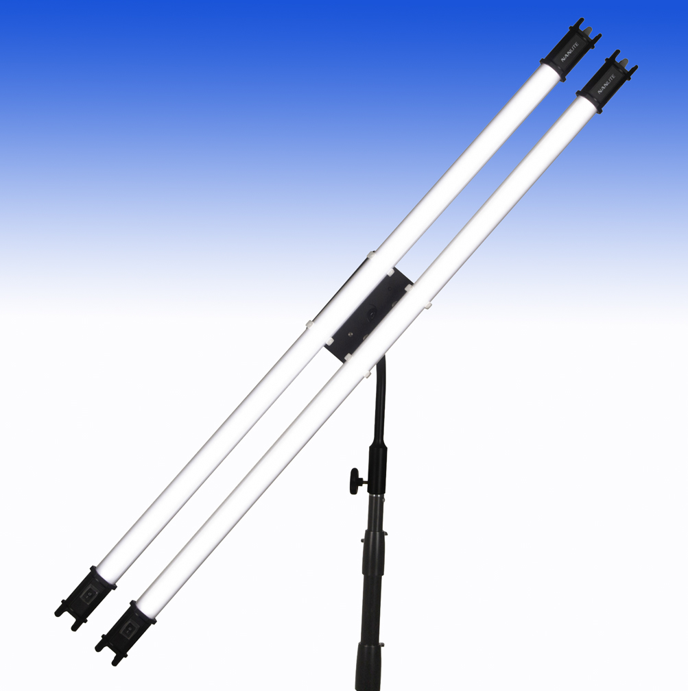 Dual Mount /w Yoke for Pavotube (NL-HD-T12-2-BHG) - 2-Röhrenhalterung