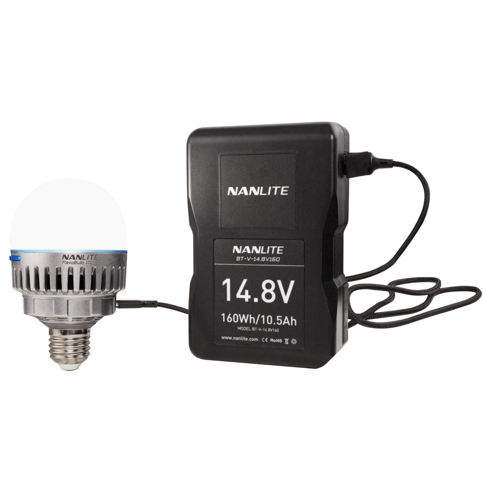 Nanlite PavoBulb 10C RGBWW  - Fernsteuerbare LED Birne mit 36000 Farben