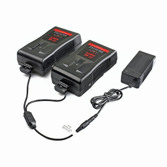 SWIT PC-U130B2 Dual D-tap Schnell-Ladegerät für 2 V-Mount Akkus