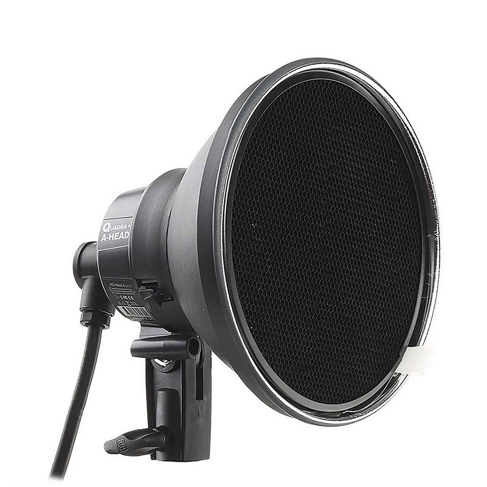 Quadra Grid Reflektor Set - RQ Reflektor 18cm 56° mit Wabe 30° für ELB 500 TTL und ELB 400 (E26133)