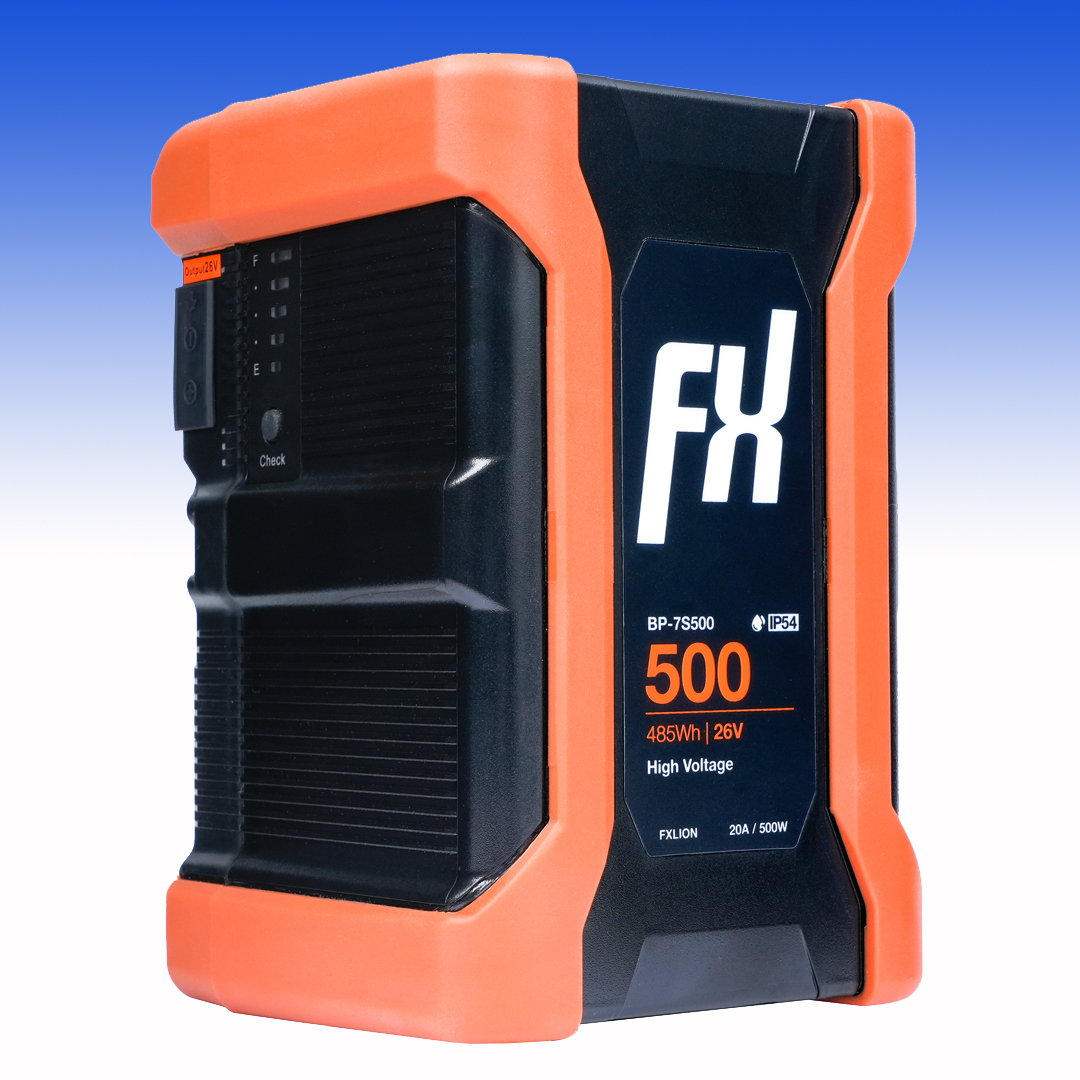 Wasserdichte 26V V-Mount Hochleistungsbatterie FXLION (FX-BP7S500) 26.0V 9.0Ah 270Wh