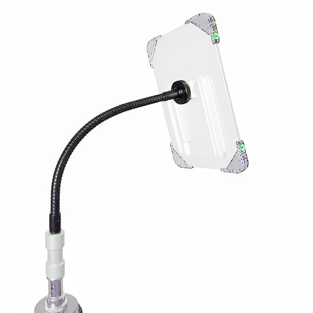 ROD01 - Stabiler flexibler Haltearm zum sicheren Halten von RayFlex Multispiegel-Reflektoren 25x25cm
