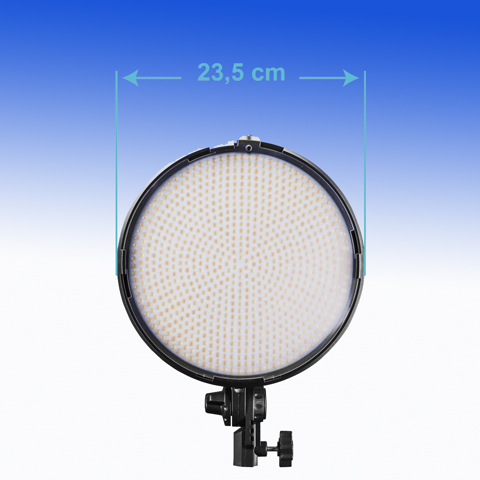 Walimex Pro LED Niova 800 Plus Round Bi Color 50W LED Flächenleuchte