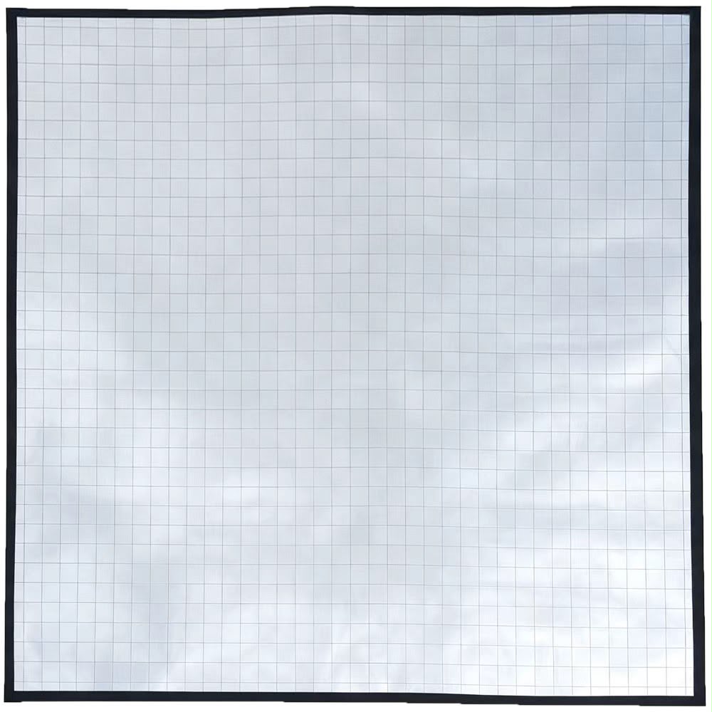 M-90S25 RayFlex Multispiegel-Reflektor 90 x 90cm in Silber mit 25mm großen Kacheln - NEUHEIT