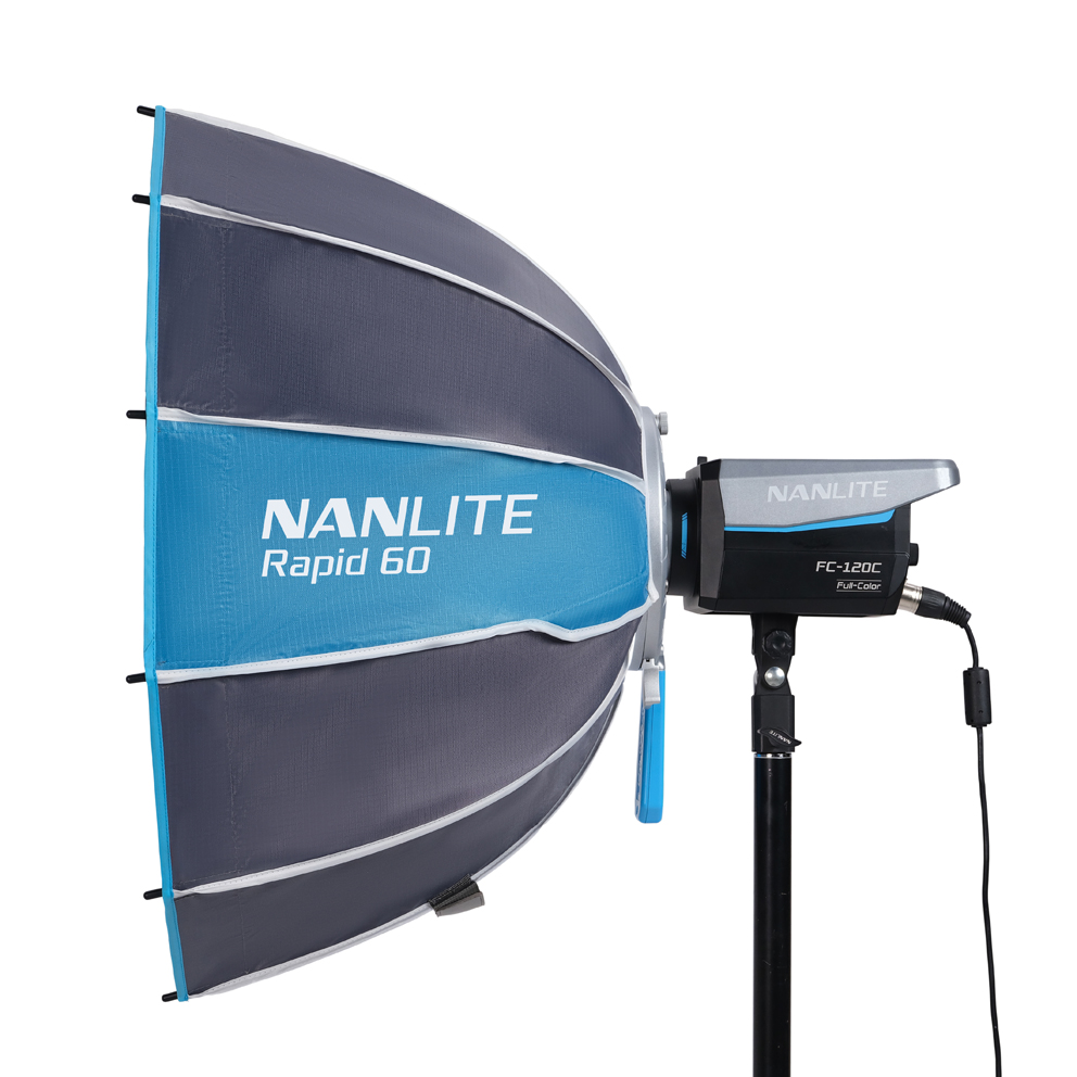 Nanlite Rapid 60 Parabolic Softbox (SB-FM-RP60) mit FM- und Bowens-Anschluß